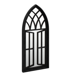 Miroir Noir 70x30 cm Fer pour utilisation à l'intérieur