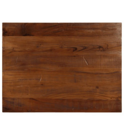 Dessus de table 90x50x2,5 cm rectangulaire bois massif récupéré