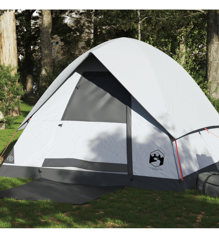 Tente de camping à dôme 4 personnes tissu occultant imperméable