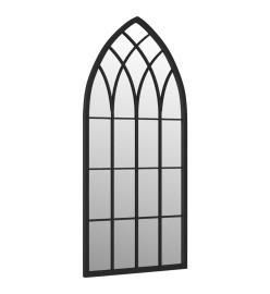 Miroir Noir 70x30 cm Fer pour utilisation à l'intérieur