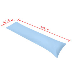 Oreiller de corps 40 x 145 cm Bleu