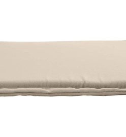 Coussins de siège de jardin lot de 4 taupe 45x45x2 cm carré