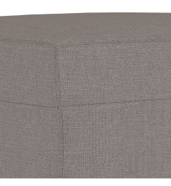 Ensemble de canapés 3 pcs taupe tissu