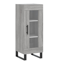 Buffet Sonoma gris 34,5x34x90 cm Bois d'ingénierie