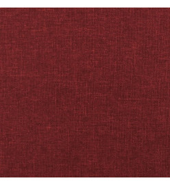 Panneaux muraux 12 pcs Rouge bordeaux 30x30 cm Tissu 1,08 m²