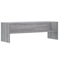 Meuble TV sonoma gris 120x40x40 cm bois d'ingénierie