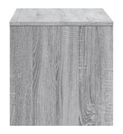 Meuble TV sonoma gris 120x40x40 cm bois d'ingénierie