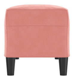 Banc Rose 100x35x41 cm Velours