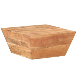 Table basse en forme de V 66x66x30 cm Bois d'acacia massif