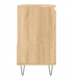 Armoire salle de bain chêne sonoma 65x33x60 cm