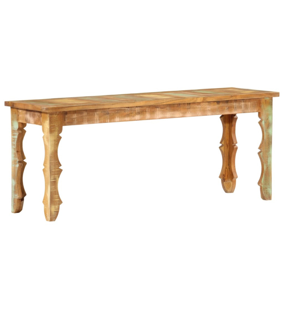 Banc 110 x 35 x 45 cm Bois de récupération massif