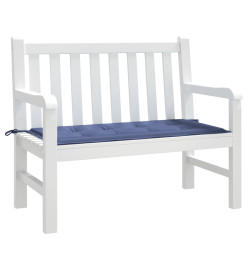 Coussin de banc de jardin bleu marine 100x50x3 cm tissu oxford