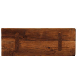 Dessus de table 70x20x2,5 cm rectangulaire bois massif récupéré