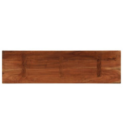 Dessus de table 110x40x2,5cm rectangulaire bois massif récupéré