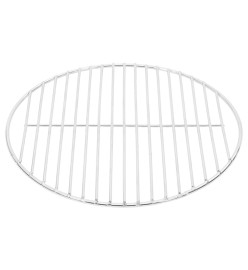 Grille de barbecue ronde Ø34,5 cm acier inoxydable 304