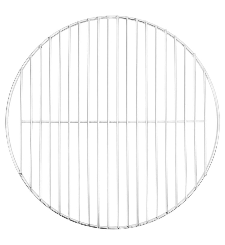 Grille de barbecue ronde Ø40 cm acier inoxydable 304