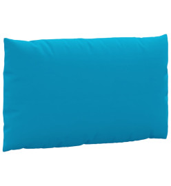 Coussins de palette lot de 2 bleu clair tissu oxford