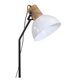 Lampadaire 25 W blanc 30x30x100-150 cm E27