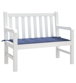 Coussin de banc de jardin bleu marine 120x50x3 cm tissu oxford