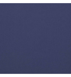 Coussin de banc de jardin bleu marine 120x50x3 cm tissu oxford