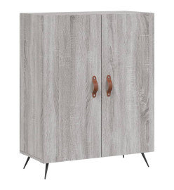 Buffet sonoma gris 69,5x34x90 cm bois d'ingénierie