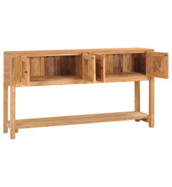 Buffet 140x30x75 cm Bois de teck massif