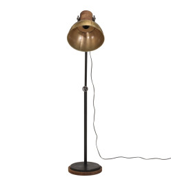 Lampadaire 25 W laiton antique 30x30x100-150 cm E27