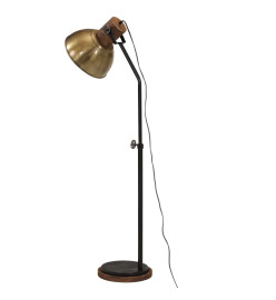 Lampadaire 25 W laiton antique 30x30x100-150 cm E27