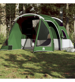 Tente de camping tunnel 4 personnes vert imperméable