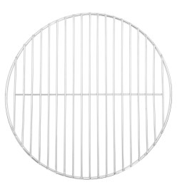 Grille de barbecue ronde Ø37 cm Acier inoxydable 304