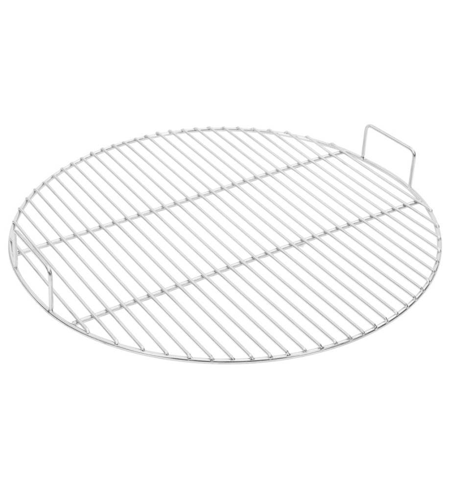 Grille de barbecue ronde Ø54 cm acier inoxydable 304