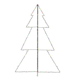 Arbre de Noël cône 240 LED d'intérieur/d'extérieur 118x180 cm