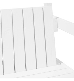 Ensemble de lit et de banc avec toit 80x200 cm bois massif pin