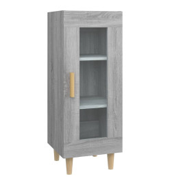 Buffet Sonoma gris 34,5x34x90 cm Bois d'ingénierie