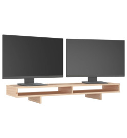 Support pour moniteur 100x27x14 cm Bois de pin solide