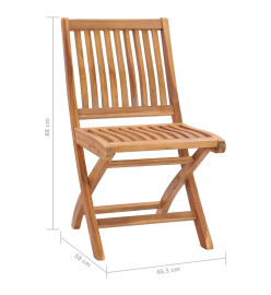 Chaises de jardin 2 pcs avec coussins bleu royal Bois de teck