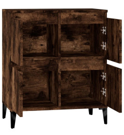 Buffet Chêne fumé 60x35x70 cm Bois d'ingénierie