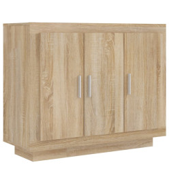 Buffet Chêne sonoma 92x35x75 cm Bois d'ingénierie