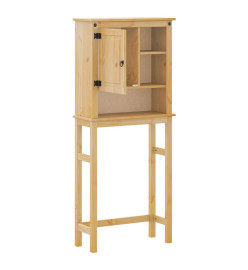 Armoire pour machine à laver salle de bain Corona pin massif