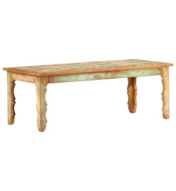 Table basse 110x50x40 cm Bois de récupération solide