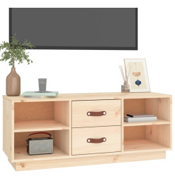 Meuble TV 100x34x40 cm Bois de pin massif