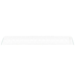 Serre avec cadre en acier blanc 48 m² 16x3x2 m