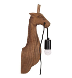 Lampe murale en forme d'animal 25 W 12x12x42 cm E27