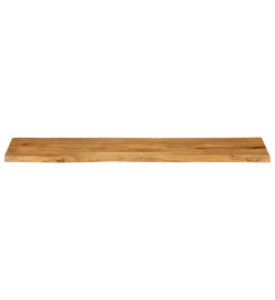 Dessus de table 180x40x2,5 cm bord vivant bois massif manguier