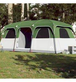 Tente de cabine familiale 9 personnes vert imperméable