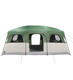 Tente de cabine familiale 9 personnes vert imperméable