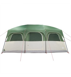 Tente de cabine familiale 9 personnes vert imperméable