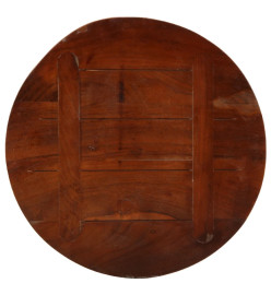 Dessus de table Ø 60x1,5 cm rond bois massif de récupération