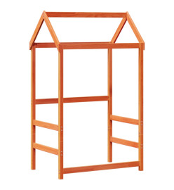 Ensemble de lit de jour avec toit 90x190 cm bois massif de pin