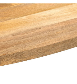 Dessus de table 100x40x2,5 cm ovale bois massif de manguier